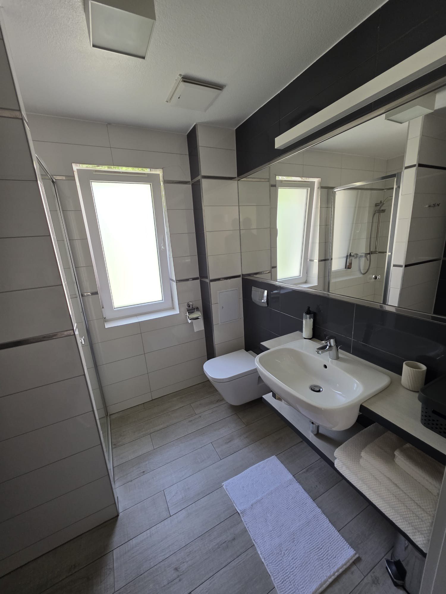Prywatna łazienka apartamentu Czarna Góra Resort